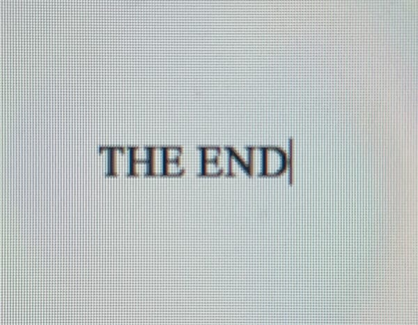 BOOM! My Campy Horror Novel Is Done!