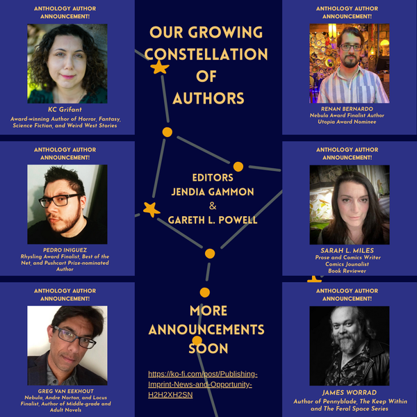 A Growing Constellation of Anthology Authors!