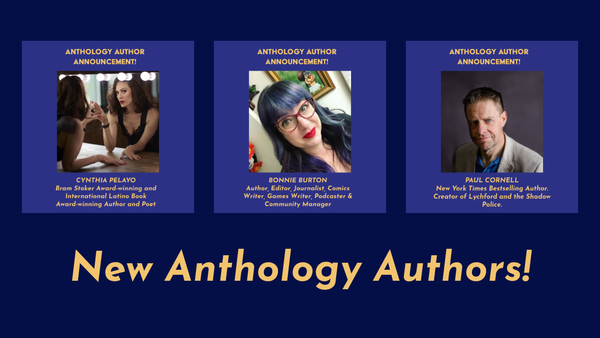 Three New Anthology Authors!